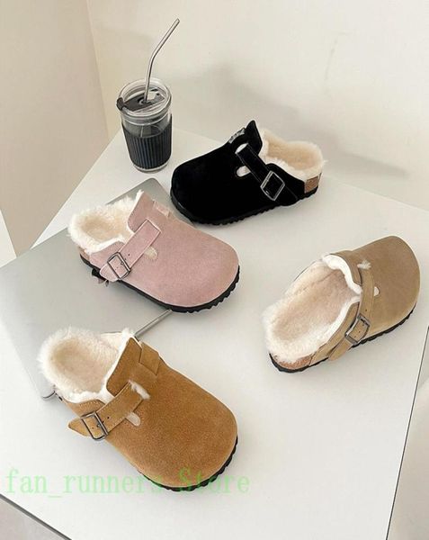 boston cotton slippers fur slipper leather bag head pull cork designer slides autumn winter lazy shoes lovers scuffs mens womens l6749084, Black
boston cotton slippers fur slipper leather bag head pull cork designer slides autumn winter lazy shoes lovers scuffs mens womens l6749084, Black
