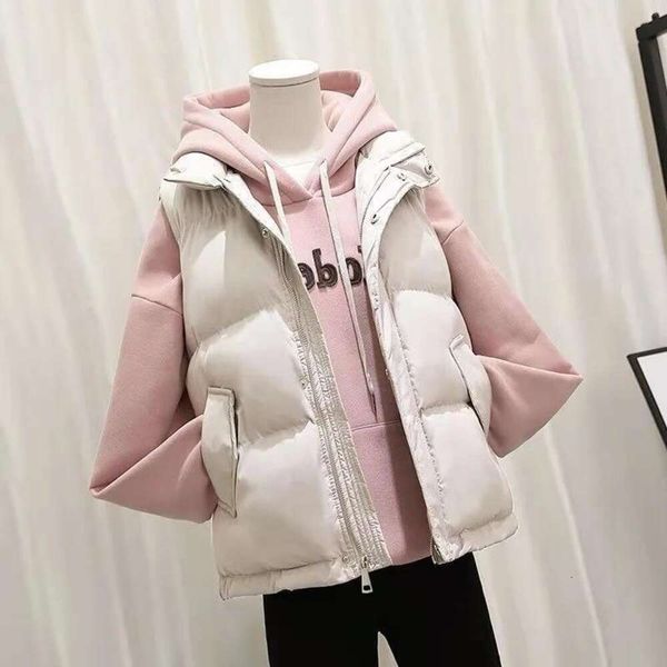 vest womens autumn and winter down cotton all matching korean student short jacket, Black;white
vest womens autumn and winter down cotton all matching korean student short jacket, Black;white