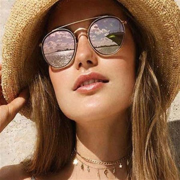 fashion round sunglasses double bridge women designer sun glasses men metal frame eyewear uv400 shades with cases for ladies352n, White;black
fashion round sunglasses double bridge women designer sun glasses men metal frame eyewear uv400 shades with cases for ladies352n, White;black