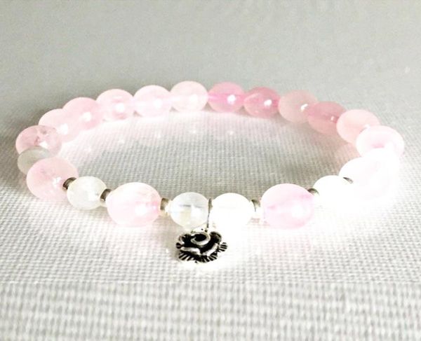 mg0803 6 mm moonstone rose flower charm bracelet womens heart chakra bead energy bracelet trendy crystals healing bracelet2795863, Black
mg0803 6 mm moonstone rose flower charm bracelet womens heart chakra bead energy bracelet trendy crystals healing bracelet2795863, Black