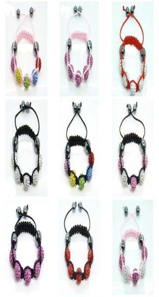 20pcs 510mm mrico pave disco crystal beads colorful knit bracelet children bracelet8281730, Black
20pcs 510mm mrico pave disco crystal beads colorful knit bracelet children bracelet8281730, Black