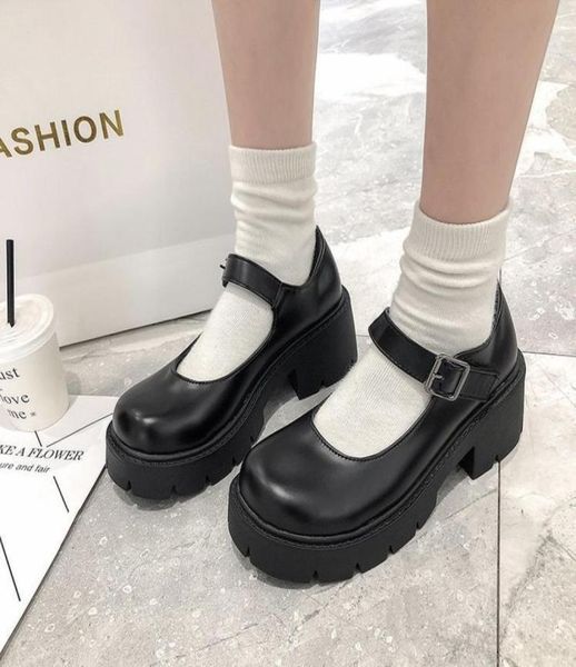 japanese style women039s uniform shoe increased thick sole mary jane highheeled retro single british small leather shoes women8036632, Black
japanese style women039s uniform shoe increased thick sole mary jane highheeled retro single british small leather shoes women8036632, Black