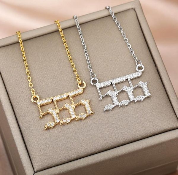 pendant necklaces angel number 111 222 333 444 555 777 888 999 666 zircon jewelry couple female charms twinkle pendants gift8410637, Silver
pendant necklaces angel number 111 222 333 444 555 777 888 999 666 zircon jewelry couple female charms twinkle pendants gift8410637, Silver