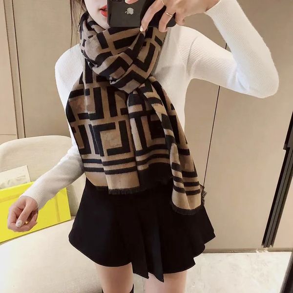 women winter scarf scarves letter men scarf designers double f fashion classic versatile gift shawl neck wrap core yarn imitation cashmere, Blue;gray
women winter scarf scarves letter men scarf designers double f fashion classic versatile gift shawl neck wrap core yarn imitation cashmere, Blue;gray