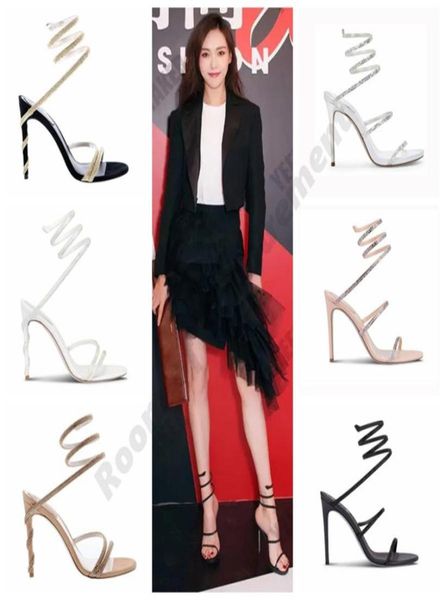 2022 margot jewel sandals snake twining elegant sandal cleo stiletto high heel rene caovilla crystal gold rhinestone dress shoes s9084021, Black
2022 margot jewel sandals snake twining elegant sandal cleo stiletto high heel rene caovilla crystal gold rhinestone dress shoes s9084021, Black
