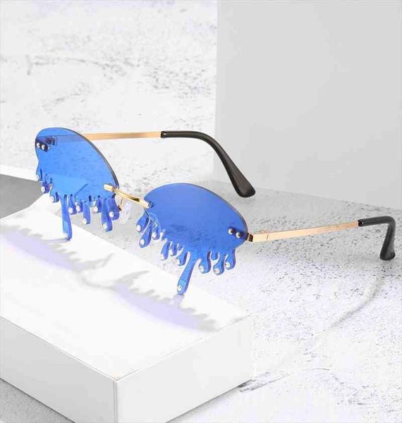 fashion water drop sunglasses women rimless mosaic diamond wave punk sun glasses trend streetwear gafas shades uv5153167, White;black
fashion water drop sunglasses women rimless mosaic diamond wave punk sun glasses trend streetwear gafas shades uv5153167, White;black