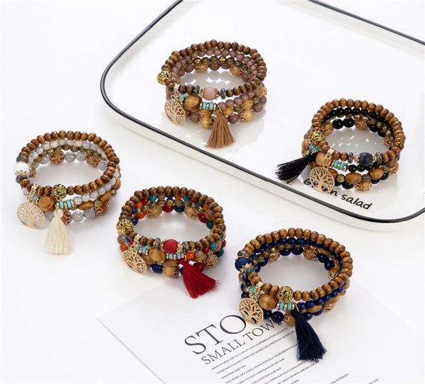 bohemian charm wood beads wrap bracelets bangles for women boho flower leaf tassel bracelet multilayer bracelet5361850, Golden;silver
bohemian charm wood beads wrap bracelets bangles for women boho flower leaf tassel bracelet multilayer bracelet5361850, Golden;silver
