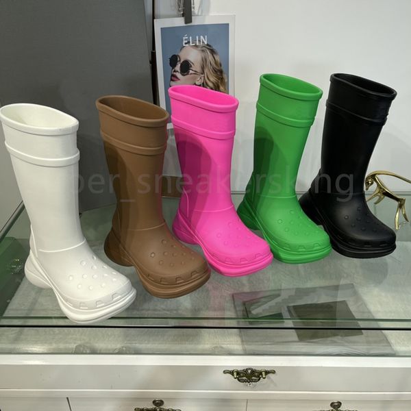 designer boots paris croc boot men women rain boots knee high booties long arch eva rubber platform rainboots brown green bright pink black
designer boots paris croc boot men women rain boots knee high booties long arch eva rubber platform rainboots brown green bright pink black
