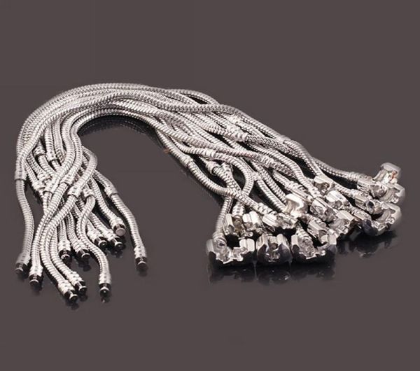 925 silver 10pcslot snake chain safety clasp european fine bracelet fit diy charm bracelets bangles jewelry for womenmen gift6589033, Golden;silver
925 silver 10pcslot snake chain safety clasp european fine bracelet fit diy charm bracelets bangles jewelry for womenmen gift6589033, Golden;silver