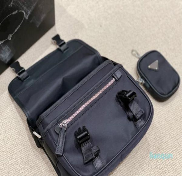 2021 designer mens black briefcases brand crossbody shoulder bags nylon messenger bag 2piece purses casual style with small purse8486682
2021 designer mens black briefcases brand crossbody shoulder bags nylon messenger bag 2piece purses casual style with small purse8486682
