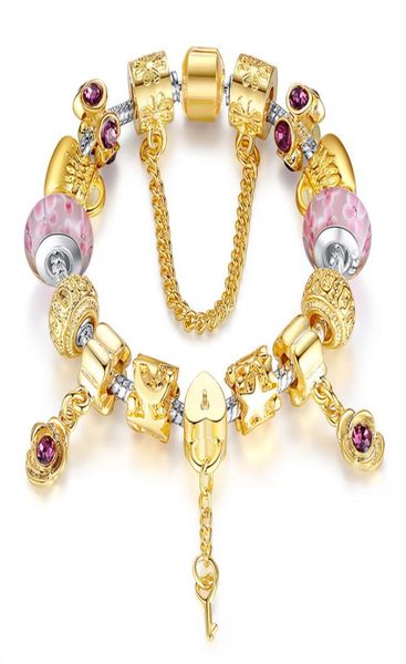 3 styles luxury fashion diy bracelets for women crystal beads lock and key gold plated bracelet gift for lover jewelry9509997, Golden;silver
3 styles luxury fashion diy bracelets for women crystal beads lock and key gold plated bracelet gift for lover jewelry9509997, Golden;silver
