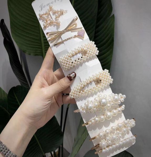 hair accessories 1set elegant handmade pearls clips for women fashion geometric barrettes headwear girls sweet hairpins accessorie6457007, Golden;silver
hair accessories 1set elegant handmade pearls clips for women fashion geometric barrettes headwear girls sweet hairpins accessorie6457007, Golden;silver