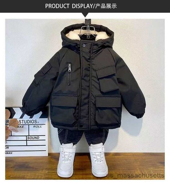 down coat children cashmere cotton down jacket coat winter thick warm hooded parkas coat outwear for kids boys girls 2-15years old r230905, Blue;gray
down coat children cashmere cotton down jacket coat winter thick warm hooded parkas coat outwear for kids boys girls 2-15years old r230905, Blue;gray