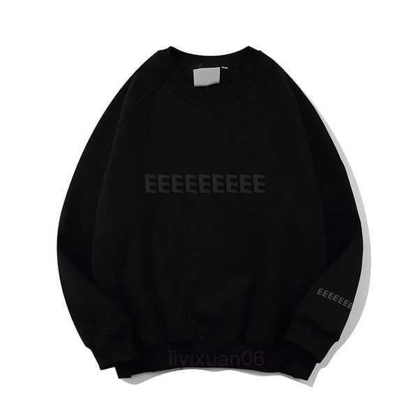 ess 2023 designer menwomens keep warm pullover hoodies sweatshirts loose long sleeve hooded jumper lovers clothing 3d letter graphic qqpk 9, Black 
ess 2023 designer menwomens keep warm pullover hoodies sweatshirts loose long sleeve hooded jumper lovers clothing 3d letter graphic qqpk 9, Black