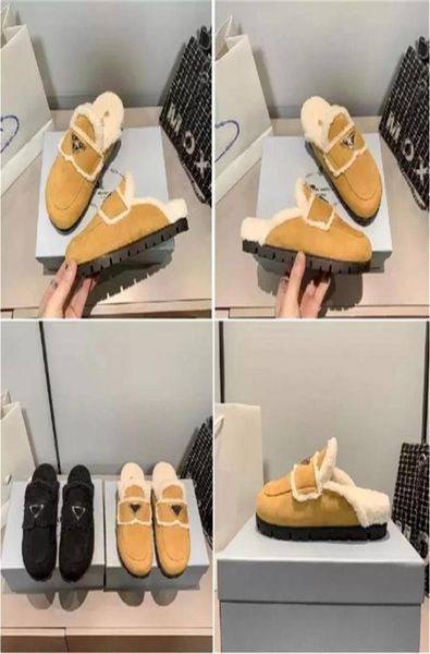 chunky platform shearling slippers women brand muller designer winter shoes thick bottom faux fur furry fluffy slides half loafer 9627705, Black
chunky platform shearling slippers women brand muller designer winter shoes thick bottom faux fur furry fluffy slides half loafer 9627705, Black