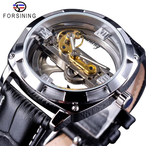 forsining official exclusive double side transparent fashion business design skeleton automatic men watch brand luxury302v, Slivery;brown
forsining official exclusive double side transparent fashion business design skeleton automatic men watch brand luxury302v, Slivery;brown