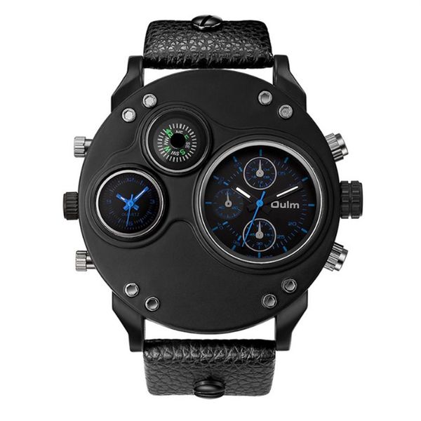 oulm brand watch smooth luster celebrity quality trendy quartz watch compass mens watches dual time zone large dial masculine wris2580, Slivery;brown
oulm brand watch smooth luster celebrity quality trendy quartz watch compass mens watches dual time zone large dial masculine wris2580, Slivery;brown