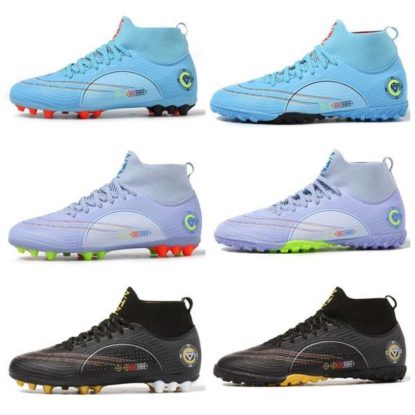 men's women's children's high football boots kids tf ag soccer shoes youth boys girls breathable training shoes blue black pu
men's women's children's high football boots kids tf ag soccer shoes youth boys girls breathable training shoes blue black pu