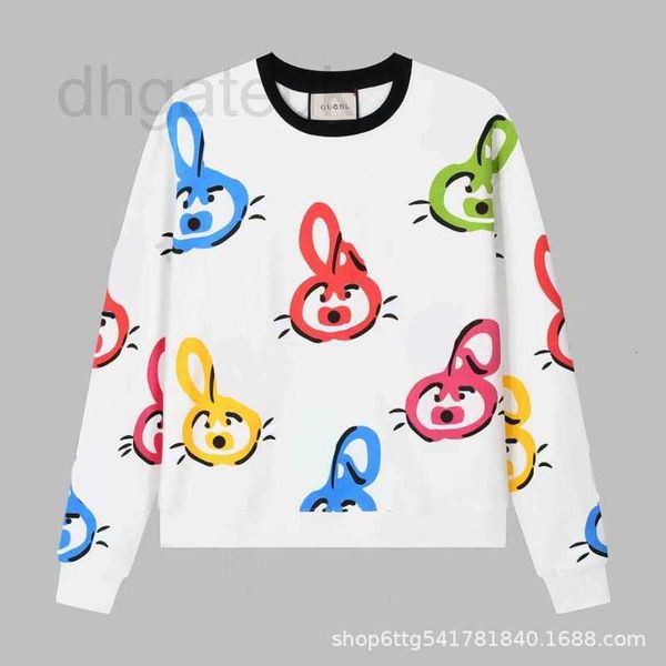 women's hoodies & sweatshirts designer verified autumn and winter rabbit year colorful print round neck sweater with correct version lo, Black
women's hoodies & sweatshirts designer verified autumn and winter rabbit year colorful print round neck sweater with correct version lo, Black
