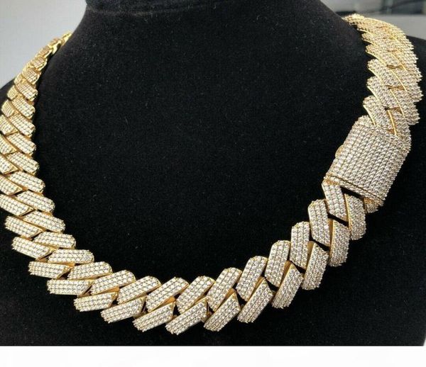 20mm diamond miami prong cuban link chain choker necklace bracelets 14k white gold iced icy cubic zirconia jewelry 7inch24inch c9770167, Silver
20mm diamond miami prong cuban link chain choker necklace bracelets 14k white gold iced icy cubic zirconia jewelry 7inch24inch c9770167, Silver