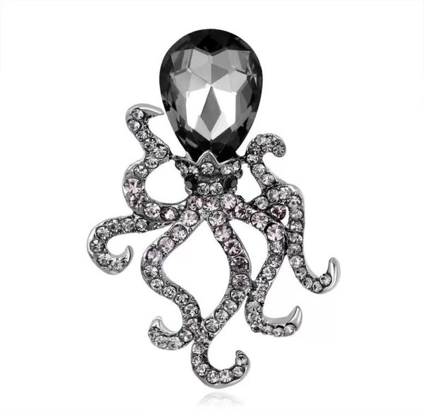 crystal ocs brooches girls rhinestones fashion jewelry for brooch pins animal7053577, Gray