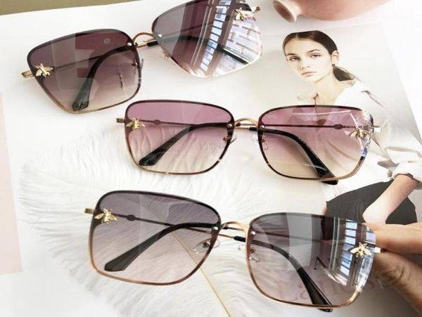 square bee sunglasses women brand designer metal frame big sun glasses fashion gradient shades female oculos uv40017912269, White;black
square bee sunglasses women brand designer metal frame big sun glasses fashion gradient shades female oculos uv40017912269, White;black