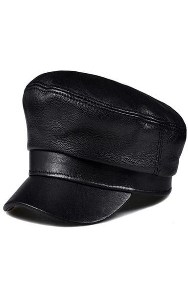 real leather cap men039s flat caps genuine men army military hat fashion brands sheepskin old hats wide brim3685816, Blue;gray
real leather cap men039s flat caps genuine men army military hat fashion brands sheepskin old hats wide brim3685816, Blue;gray