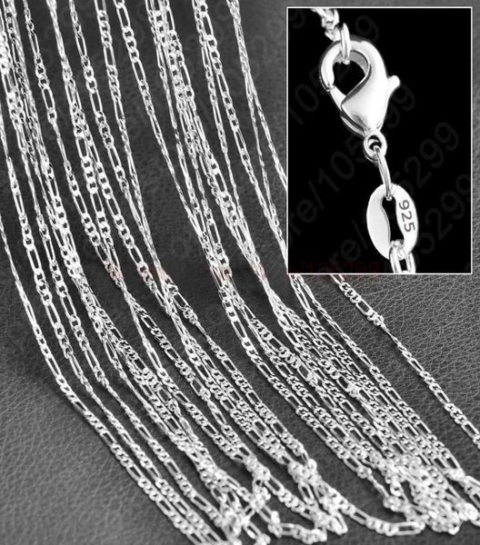 10pcslot 2mm figaro chain 925 sterling silver jewelry necklace chains with lobster clasps size 16 18 20 22 24 26 28 30 inch6244524
10pcslot 2mm figaro chain 925 sterling silver jewelry necklace chains with lobster clasps size 16 18 20 22 24 26 28 30 inch6244524