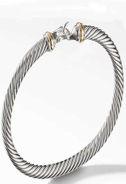 wedding luxury designer bracelet 5mm charm bracelets elegant fashion 18k gold plated couple holiday gifts women two-color hook cable2664156, Golden;silver
wedding luxury designer bracelet 5mm charm bracelets elegant fashion 18k gold plated couple holiday gifts women two-color hook cable2664156, Golden;silver