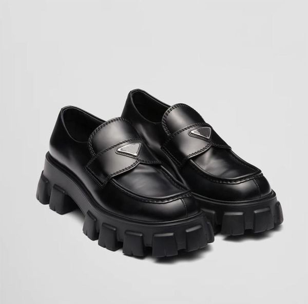 mens dress shoes monolith brushed leather loafers genuine leather size 3846 model rl4256133401, Black
mens dress shoes monolith brushed leather loafers genuine leather size 3846 model rl4256133401, Black