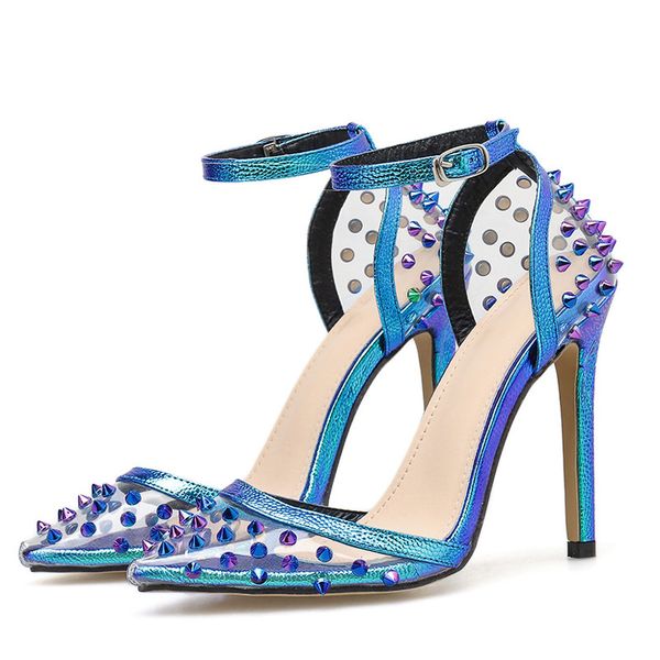 fashion new women shoes fashion colorful rivets transparent pointed high heel single shoe women size 35-40, Black
fashion new women shoes fashion colorful rivets transparent pointed high heel single shoe women size 35-40, Black