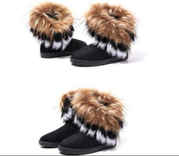 2020 autumn winter warm high long snow boots artificial fox rabbit fur leather tassel women039s shoes dorp u998515544, Black
2020 autumn winter warm high long snow boots artificial fox rabbit fur leather tassel women039s shoes dorp u998515544, Black