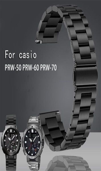 for casio protrek mountain climbing series prw60prw70prw50y stainless steel metal watch strap 23mmblack silver watch band 2207069535853, Black;brown
for casio protrek mountain climbing series prw60prw70prw50y stainless steel metal watch strap 23mmblack silver watch band 2207069535853, Black;brown