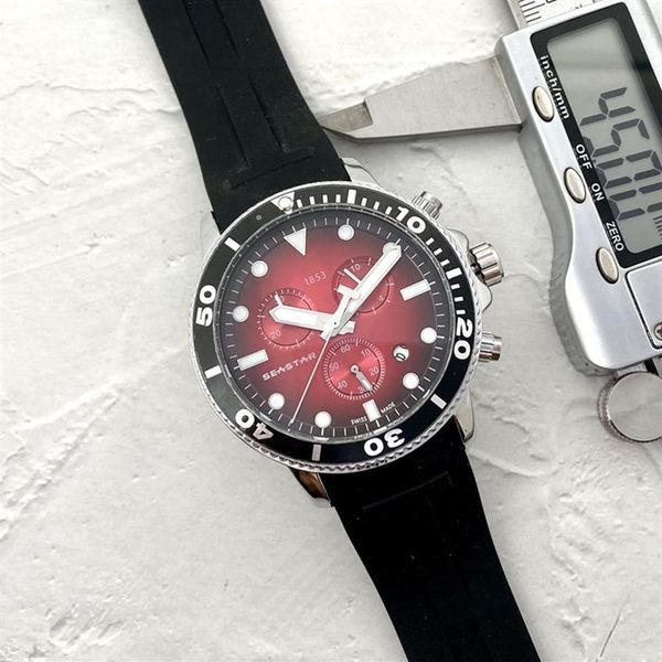 wristwatches for men 2022 new mens watches 42mm diameter all dial work quartz watch seastar 1853 luxury brand chronograph cloc243e, Slivery;brown
wristwatches for men 2022 new mens watches 42mm diameter all dial work quartz watch seastar 1853 luxury brand chronograph cloc243e, Slivery;brown