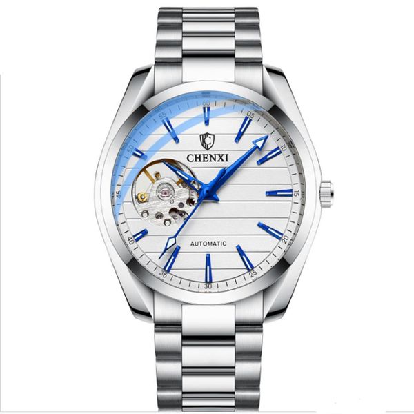chenxin automatic mechanical transparent movement luminous mens watch tourbillon skeleton watches stainless steel band wearproof g238d, Slivery;brown
chenxin automatic mechanical transparent movement luminous mens watch tourbillon skeleton watches stainless steel band wearproof g238d, Slivery;brown
