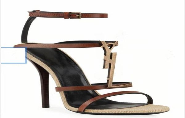 women designer sandals cassandra wedge espadrilles black logo in leather 105 cm high heels with adjustable buckle wedding dress l7071701
women designer sandals cassandra wedge espadrilles black logo in leather 105 cm high heels with adjustable buckle wedding dress l7071701