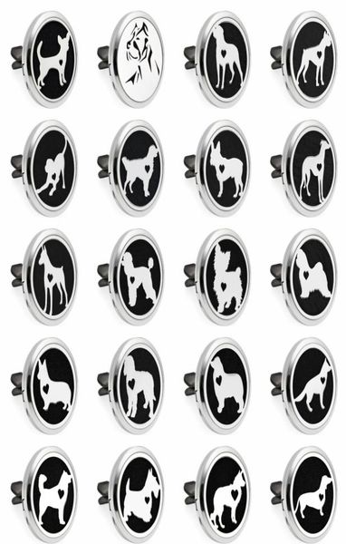 dog with heart car air freshener 30mm aromatherapy essential oil diffuser locket vent clip with 10pcs refill pads color randomly5155953, Silver
dog with heart car air freshener 30mm aromatherapy essential oil diffuser locket vent clip with 10pcs refill pads color randomly5155953, Silver