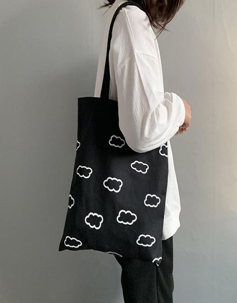 evening bags women canvas clouds printing tote shopping casual cloth shoulder bag for girls ladies shopper with zipper6396755
evening bags women canvas clouds printing tote shopping casual cloth shoulder bag for girls ladies shopper with zipper6396755