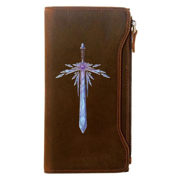 very cool ice sword design genuine leather wallet men long purse wallets9410726, Red;black
very cool ice sword design genuine leather wallet men long purse wallets9410726, Red;black