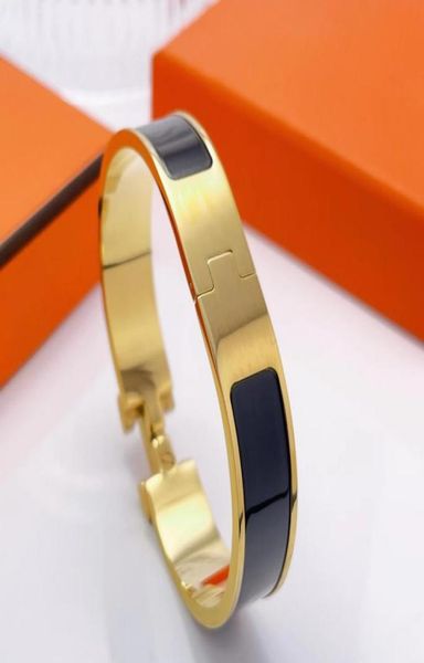 enamel rainbow gold buckle bangle bracelets 12mm woman cuff fashion designer bracelet jewelry for man women good gift with orange 2351901, Black
enamel rainbow gold buckle bangle bracelets 12mm woman cuff fashion designer bracelet jewelry for man women good gift with orange 2351901, Black