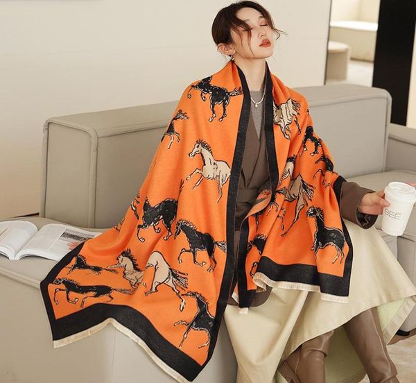 scarves animal print winter cashmere scarf women thick warm shawls wraps female designer pashmina blanket cape9107444, Blue;gray
scarves animal print winter cashmere scarf women thick warm shawls wraps female designer pashmina blanket cape9107444, Blue;gray