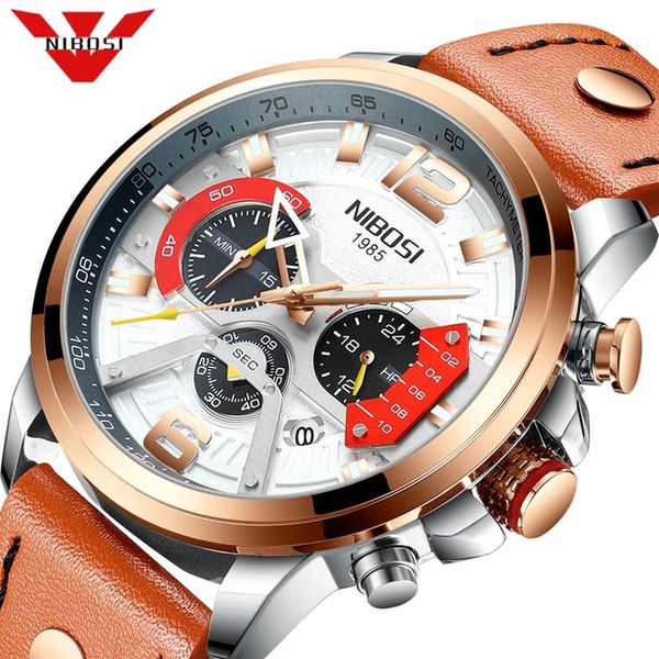 nibosi new watch men brand men sport watches men's quartz clock man casual military waterproof wrist watch relogio masculino242k, Slivery;brown
nibosi new watch men brand men sport watches men's quartz clock man casual military waterproof wrist watch relogio masculino242k, Slivery;brown