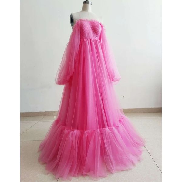 pink tulle maternity robe/lace up back ruffle tulle dress p shoot dress/ baby shower dresses / custom sizes /colors, White
pink tulle maternity robe/lace up back ruffle tulle dress p shoot dress/ baby shower dresses / custom sizes /colors, White