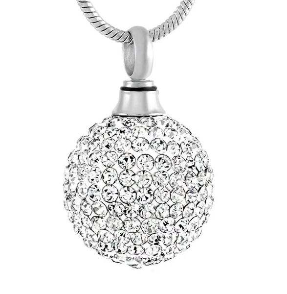 clear crystal ball stainless steel cremation pendant necklace memory funeral ashes keepsake urn necklace jewelry8386718, Silver
clear crystal ball stainless steel cremation pendant necklace memory funeral ashes keepsake urn necklace jewelry8386718, Silver