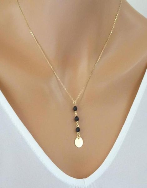 pendant necklaces 10pcs black lava stone disc essential oil diffuser chain necklace jewelry ball bead9012179, Silver
pendant necklaces 10pcs black lava stone disc essential oil diffuser chain necklace jewelry ball bead9012179, Silver