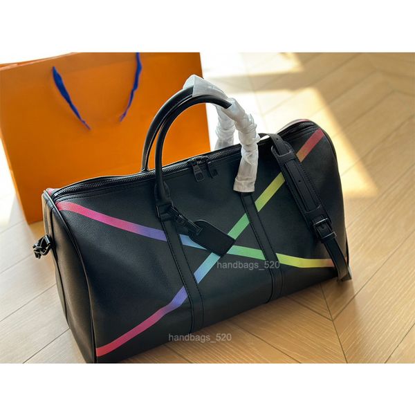 designer duffle bag genuine leather weekend travel bags men women luggages creative black hanbags 45cm large capacity tote bag
designer duffle bag genuine leather weekend travel bags men women luggages creative black hanbags 45cm large capacity tote bag