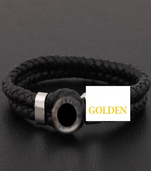 stainless steel gift bracelet europe039s most fashion the choice of famous bracelets black genuine leather chain4199180, Golden;silver
stainless steel gift bracelet europe039s most fashion the choice of famous bracelets black genuine leather chain4199180, Golden;silver