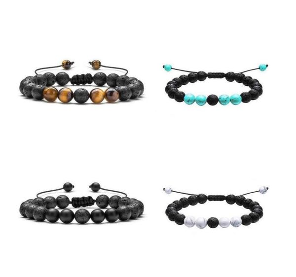 beaded adjustable volcanic lava stone bracelet yoga bead essential oil diffuser braided bangle healing nce for men women jewelry d9449748, Black
beaded adjustable volcanic lava stone bracelet yoga bead essential oil diffuser braided bangle healing nce for men women jewelry d9449748, Black