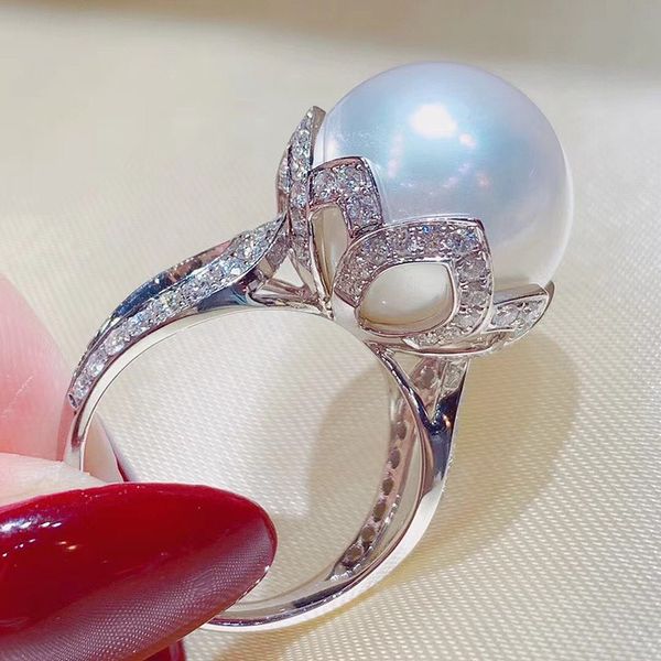 choucong brand wedding rings sparkling luxury jewelry 925 sterling silver pave cz large pearl women wedding engagement band ring for lover g, Slivery;golden
choucong brand wedding rings sparkling luxury jewelry 925 sterling silver pave cz large pearl women wedding engagement band ring for lover g, Slivery;golden