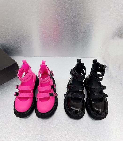 personalized girls must have thick soled high sandals fashion round head single shoes9321813, Black
personalized girls must have thick soled high sandals fashion round head single shoes9321813, Black